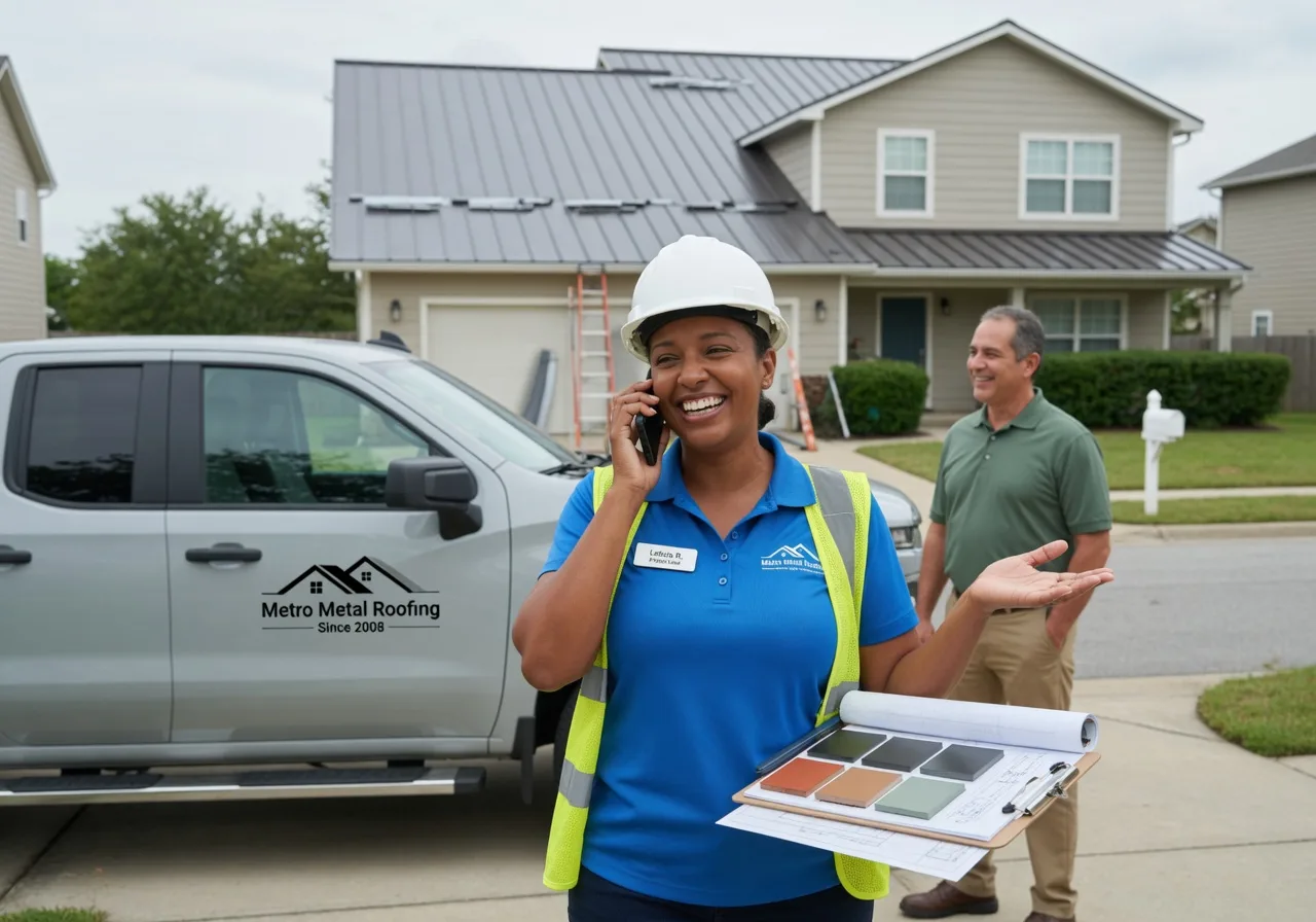 Storm Damage Metal Roof Repair in Lawler, IA